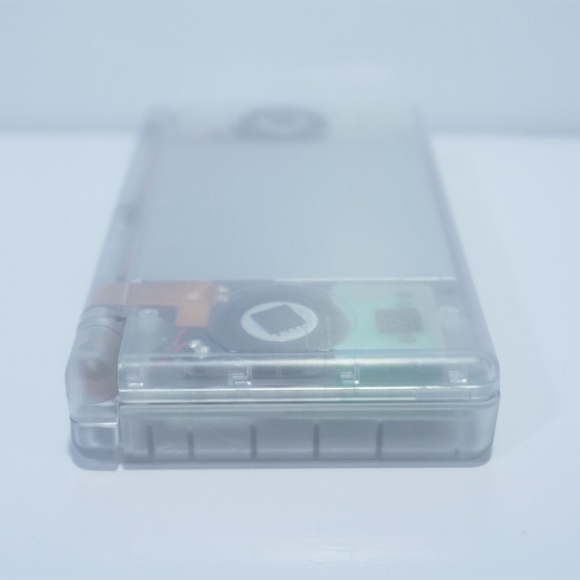 Nintendo DS Lite Transparent Clear Handheld System with Light Up LED Buttons - Picture 8 of 10